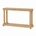 Wood Console Table Rectangular 120cm x 40cm x 80cm